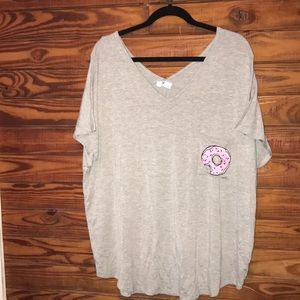 NWOT Donut pocket tee